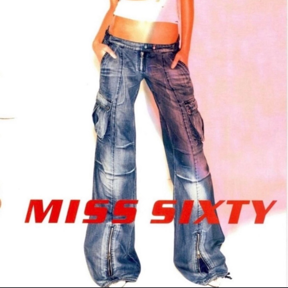 Rare and iconic Miss Sixty 2000s Dublin Jeans Size 28